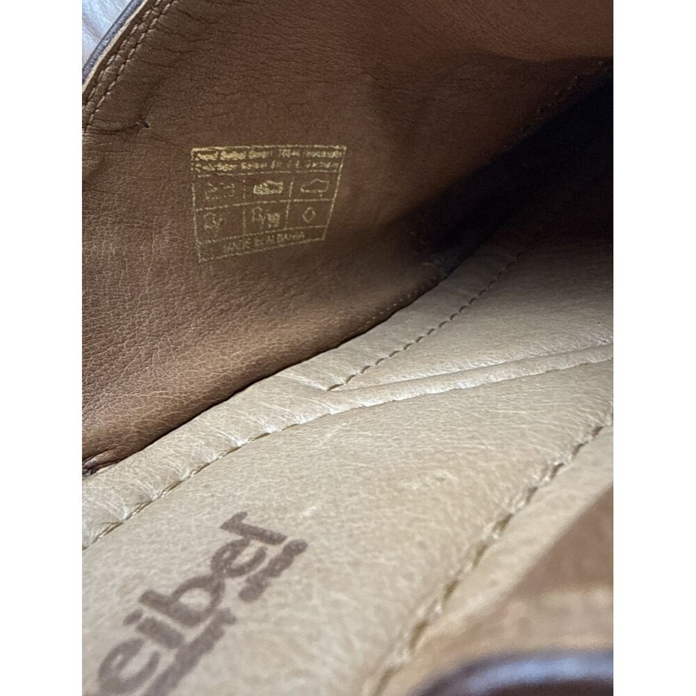 Josef Seibel Carole Women's 42 11 Leather Clog Mules Brown Comfort Slide Shoes - Picture 11 of 14